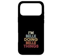 Belle Name Belle Personalized Name First Given Case for iPhone 17 Pro Max