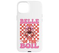 Belle Of The Boil Crawfish Crayfish Girl Mom Coquette Bow Case for iPhone 15 Plus