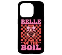 Belle Of The Boil Crawfish Crayfish Girl Mom Coquette Bow Case for iPhone 15 Pro