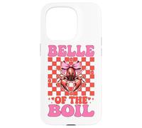 Belle Of The Boil Crawfish Crayfish Girl Mom Coquette Bow Case for iPhone 15 Pro