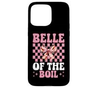 Belle Of The Boil Crawfish Crayfish Girl Mom Coquette Bow Case for iPhone 15 Pro Max