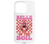 Belle Of The Boil Crawfish Crayfish Girl Mom Coquette Bow Case for iPhone 15 Pro Max