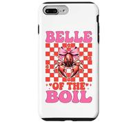 Belle Of The Boil Crawfish Crayfish Girl Mom Coquette Bow Case for iPhone 7 Plus/8 Plus