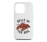 Belle Of The Boil Crawfish Funny Women's Crawfish Boil Case for iPhone 13 Pro
