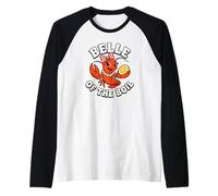 Belle of The Boil Crawfish Funny Women's Crawfish Boil Raglan Baseball Tee