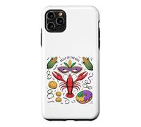 Belle of the Boil Mardi Gras Crawfish Design Case for iPhone 11 Pro Max