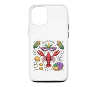 Belle of the Boil Mardi Gras Crawfish Design Case for iPhone 12/12 Pro