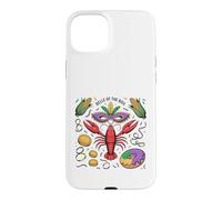 Belle of the Boil Mardi Gras Crawfish Design Case for iPhone 15 Plus