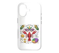 Belle of the Boil Mardi Gras Crawfish Design Case for iPhone 17