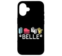 Belle Personalized Dog Name Belle Pet Lover Case for iPhone 16