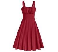Belle Poque Womens Vintage A-line Midi Cocktail Party Dress