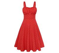 Belle Poque Womens Vintage A-line Midi Cocktail Party Dress