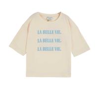 Belle T-shirt Organic cotton Cream XS