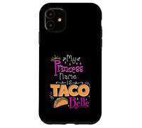 Belle Taco Mexican Food Lover Fiesta Taco Night Humor Tacos Case for iPhone 11