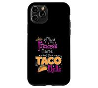 Belle Taco Mexican Food Lover Fiesta Taco Night Humor Tacos Case for iPhone 11 Pro