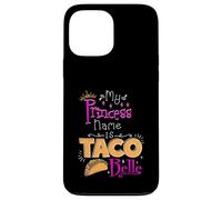 Belle Taco Mexican Food Lover Fiesta Taco Night Humor Tacos Case for iPhone 13 Pro Max