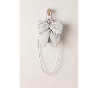 Belle Velvet Bow Bag at Free People in Glacier Grey - female