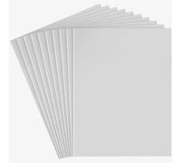 Belle Vous 10 Pack A4 White EVA Foam Sheets - L30 x W23cm / 12 x 9 inches - 6mm Thick Craft Sheets for Cosplay, Halloween, Paper Scrapbooking, DIY Arts and Crafts Projects