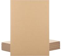 Belle Vous 24 Pack of A3 Corrugated Cardboard Packing Sheets - 30 x 42cm/12 x 16.5 Inches - 3mm Thick - Flat Pack Kraft Board for Mailing, Arts, Crafts, Protective Backing & Packaging