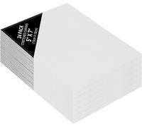 Belle Vous Blank Canvas (24 Pack) - 13 x 18cm -Small Pre Stretched Panel Boards