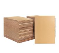 Belle Vous Large Kraft Sheets (100 Pack) - 2.8mm Thick Craft Boards for Art, DIY & Packaging