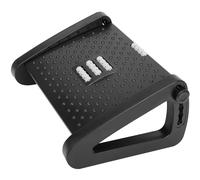 Belle Vous Under Desk Foot Rest - Adjustable Height Ergonomic Footrest with Massage Texture & Roller - Non-Slip Foot Stool for Home, Office, Gaming, Work and Pressure/Pain Relief