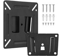 Belle Vous Universal TV and Monitor Wall Mount Bracket - Weight Capacity 15kg/33lbs - For Screen Sizes 14-32 Inches - Low Profile RV/Camper TV Mount for LED, LCD, Computer, Flat or Curved Monitors