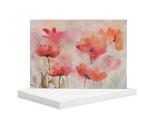 Belle Vous White A2 Watercolour Paper (50 Sheets) 200 GSM Cold Press Water Colour Painting Sheets - Suitable for Beginners to Expert Painters