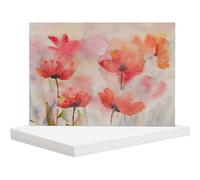 Belle Vous White A3 Watercolour Paper (125 Sheets) 200 GSM Cold Press Water Colour Painting Sheets - Suitable for Beginners to Expert Painters