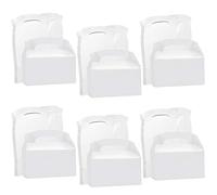 Belle Vous White Gift Boxes for Presents (24 Pack) - Small Gift Boxes with Lids for Bridesmaid Proposal, Birthday Presents, Party Lunch Boxes & Treat Boxes - 16 x 9.3 x 8.6cm/6.29 x 3.66 x 3.38 Inches