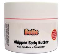 Belle Whipped Body Butter - 150g - Natural Oils and Butters - Perfume Scent - Vegan Friendly - Puddle of Wax - Made in the UK