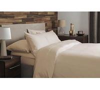 Belledorm 100% Brushed Cotton Flanelette King Size Fitted Sheet 30cm Deep 175gsm (Cream)