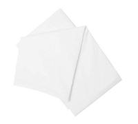 Belledorm 100% Brushed Cotton Flannelette 15 Inch Extra Deep Fitted Sheet, White, Super King
