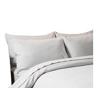 Belledorm 100% Brushed Cotton Flannelette Housewife Pillow Cases, Grey, Pair