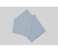 Belledorm 100% Brushed Cotton - Flat Sheet (Blue, Single)