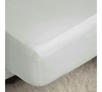 Belledorm 100% Cotton Sateen Extra Deep Fitted Sheet - Ivory - Ivory - Superking