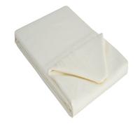 Belledorm 100% Cotton Sateen Flat Sheet Ivory (Emperor)