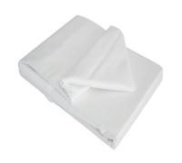 Belledorm 100% Cotton Sateen Flat Sheet - White - Superking - White - 100% Cotton