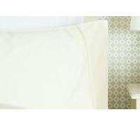 Belledorm 100% Cotton Sateen Housewife Pillowcase (One Size) (Ivory)