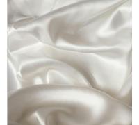 Belledorm 100% Mulberry Silk Flat Sheet - Ivory - Ivory - Single