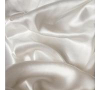 Belledorm 100% Mulberry Silk Flat Sheet Ivory (Single)