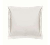 Belledorm 1000 Thread Count Cotton Sateen Continental Pillowcase - White - One Size - White - 100% Cotton