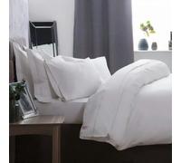 Belledorm 1000 Thread Count Egyptian Cotton Duvet Cover - White - Emperor - White - 100% Egyptian Cotton