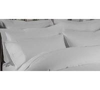 Belledorm 1000 Thread Count Single Ply Egyptian Cotton Pair Oxford Pillow Cases Platinum Grey