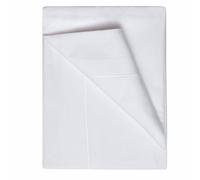 Belledorm 1000Thread Count Egyptian Cotton Flat Bed Sheet - White - White - King