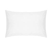 Belledorm 200 Thread Count 100% Combed Cotton Pair Housewife Pillow Cases in White 51cm x 76cm