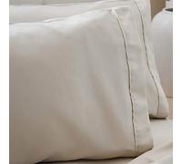 Belledorm 200 Thread Count 100% Egyptian Cotton Housewife Pillow Cases, Oyster, Pair