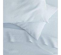 Belledorm 200 Thread Count Cotton Percale Deep Fitted Sheet (Single) (Pale Blue)