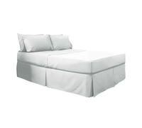 Belledorm 200 Thread Count Egyptian Blend Platform Valance - White - Double - White