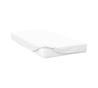 Belledorm 200 Thread Count 100% Egyptian Cotton 15 Inch Extra Deep Fitted Sheet, White, Double